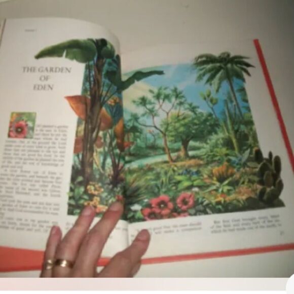 Vintage Children’s Bible Book Volume 1 and 2 Hardcover - Picture 7 of 7